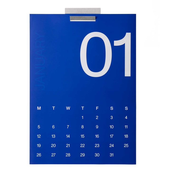 2026 MONTHLY WALL CALENDAR - Multicolor Monthly Wall Calendar - 42x60 cm format A2 | KarstGoods
