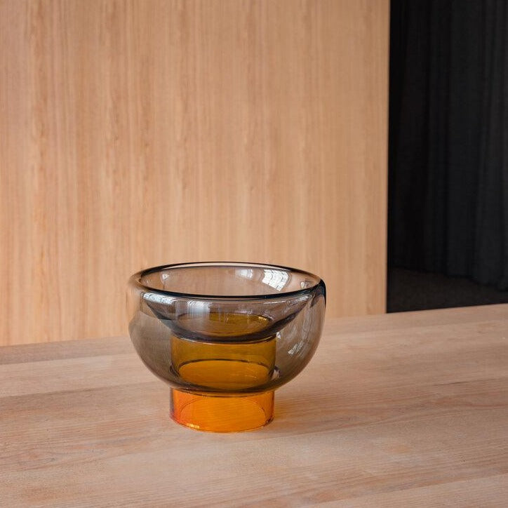 SPHERE M - hand-blown bowl - two-tone | hausen