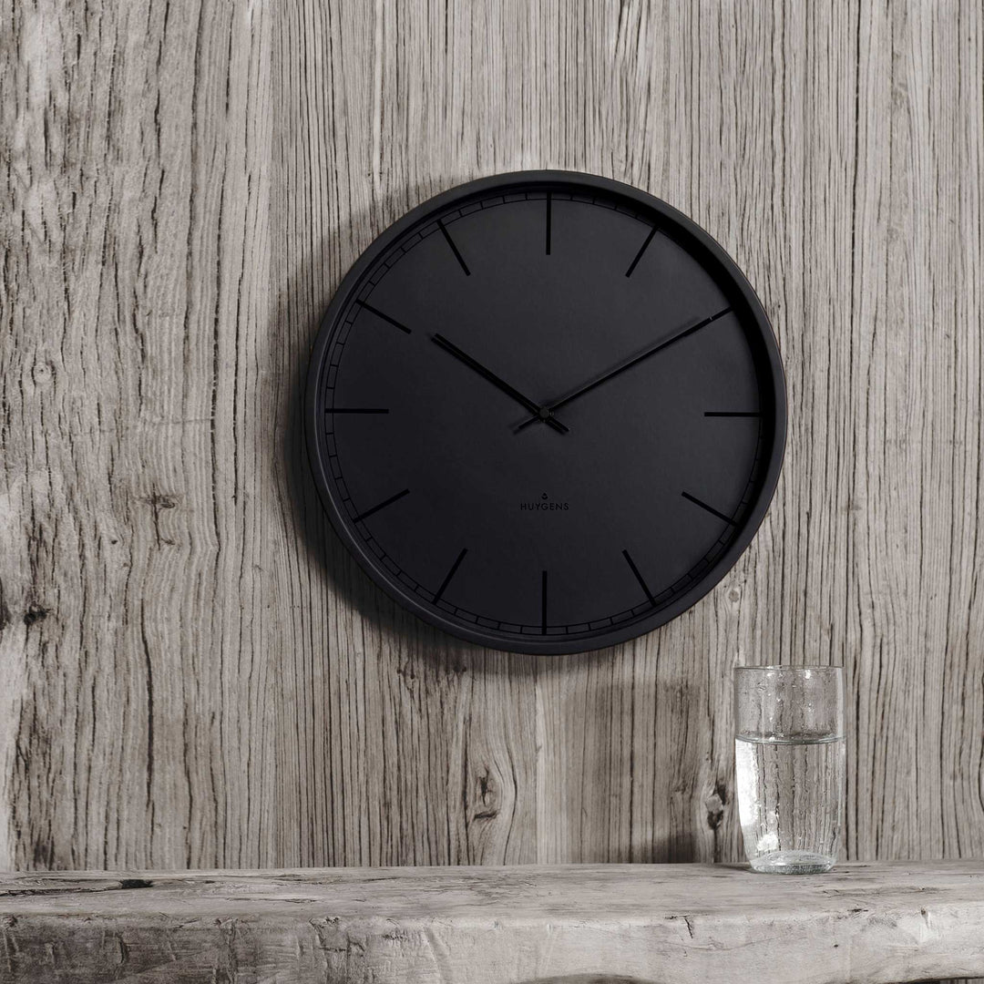 TONE INDEX | Monochrome silent WALL CLOCK | Huygens