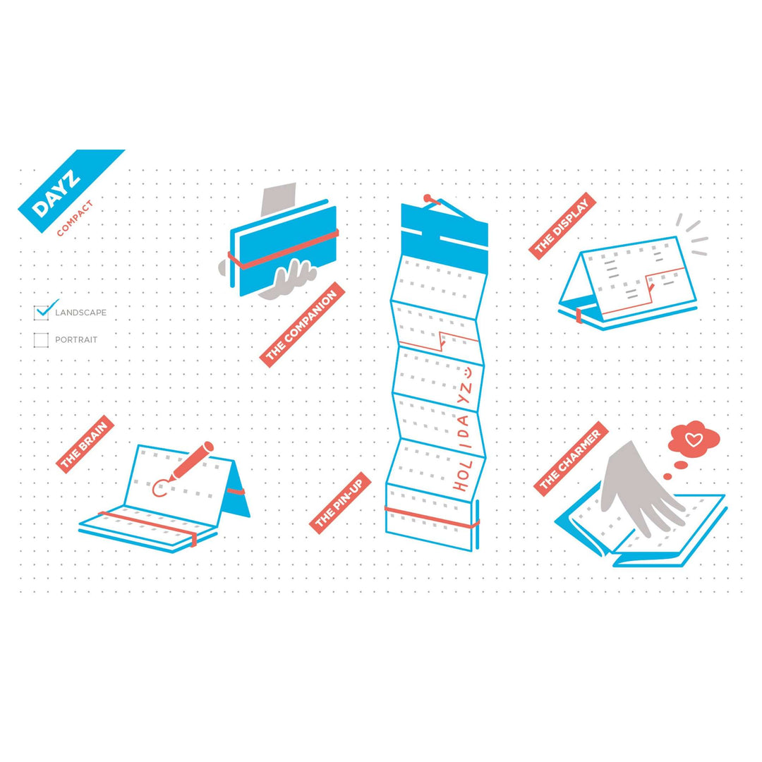 DAYZ Kompakt - Wochenplaner 26/27 | Less Thingz