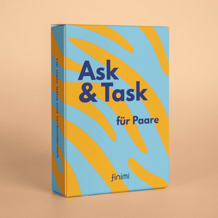 Kartenset "Ask & Task" für Paare – 53 Karten | Finimi