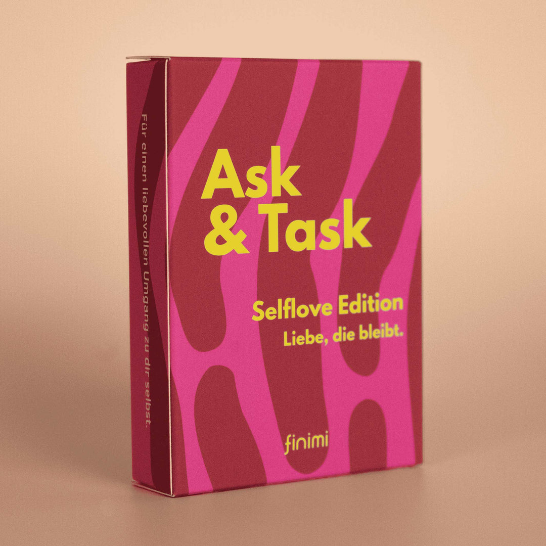 Kartenset "Ask & Task" Selflove Edition – 53 Karten | Finimi