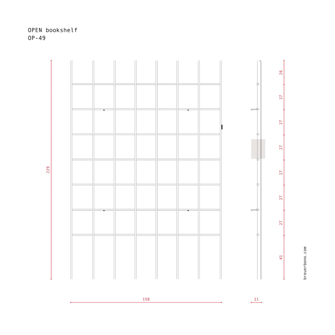 OPEN - bookshelf | BREUER & BONO