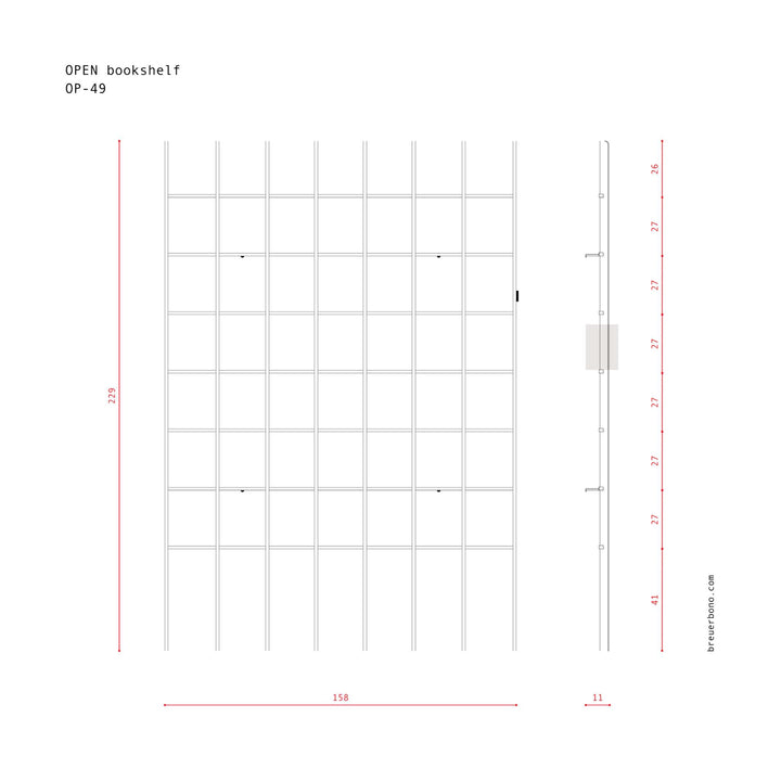 OPEN - bookshelf | BREUER & BONO