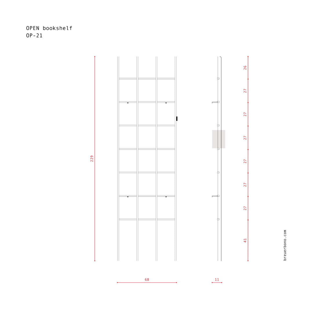 OPEN - bookshelf | BREUER & BONO