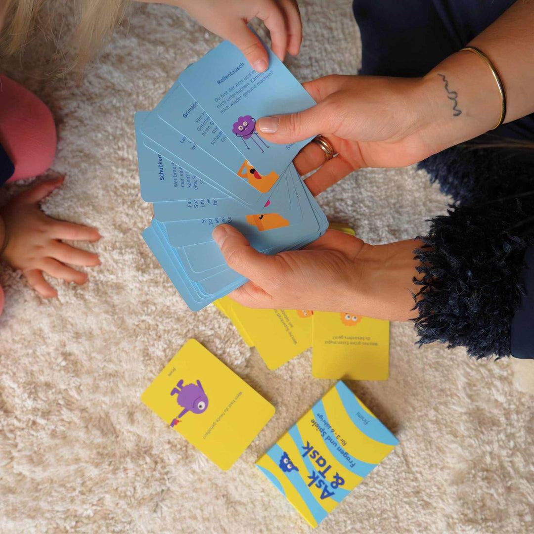 Kartenset "Ask & Task" für Kinder – 52 Karten | Finimi