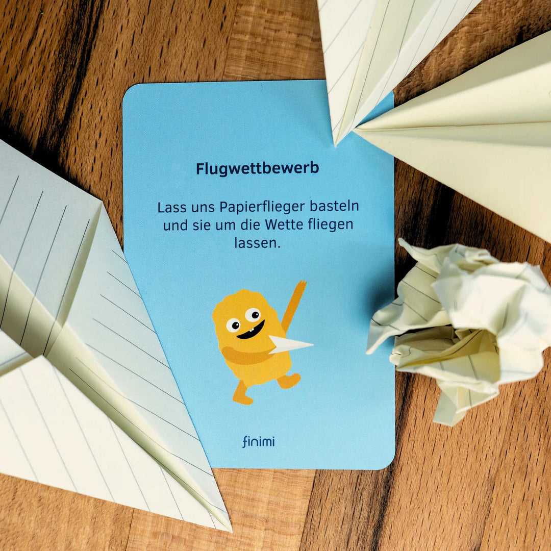 Kartenset "Ask & Task" für Kinder – 52 Karten | Finimi
