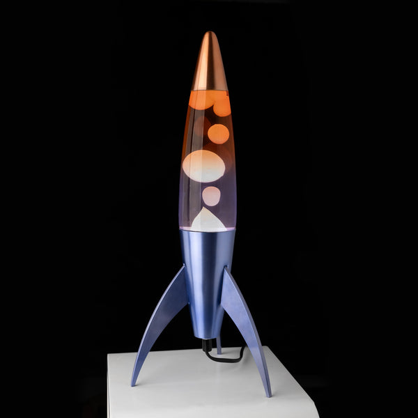 Lava Lamp Rocket – Blue Gradient · 45 cm | Fisura – BLICKFANG