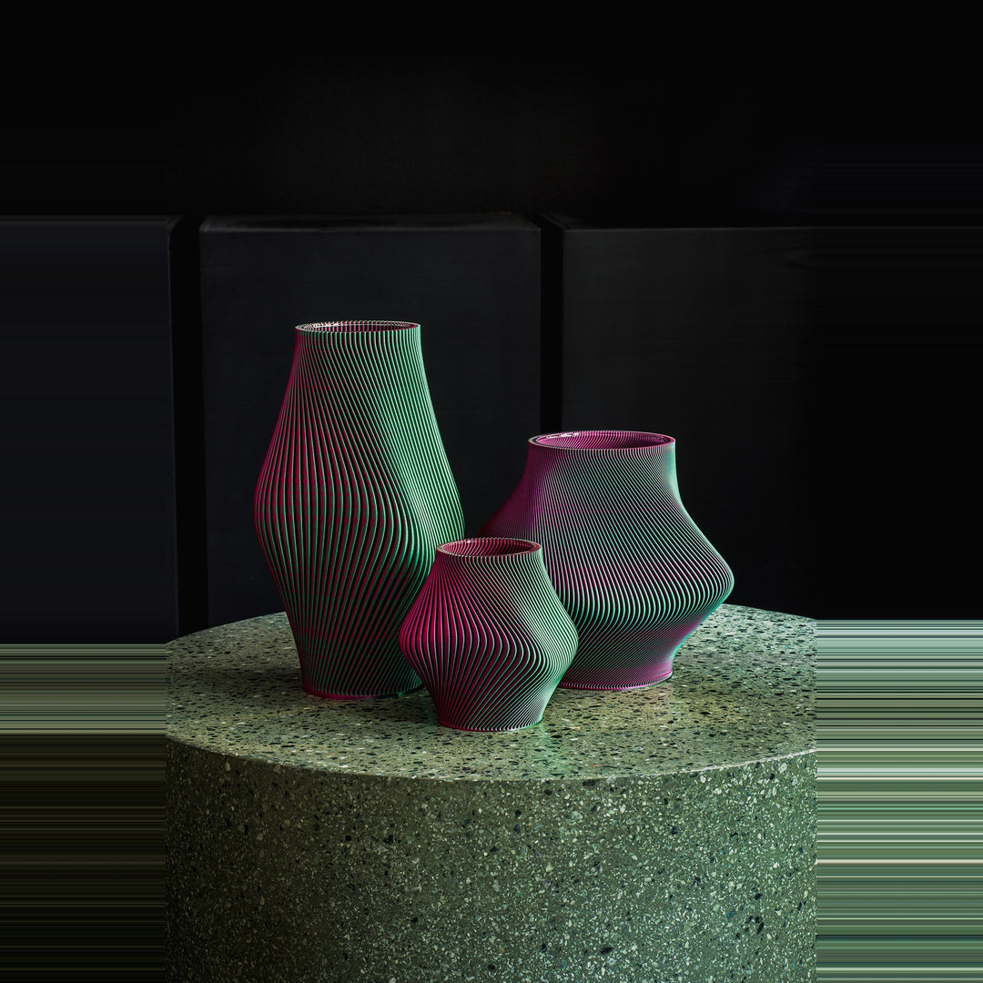 Vase Bloz – Peppermint · 3D Printed · Inner Vase · 20 cm | Sheyn