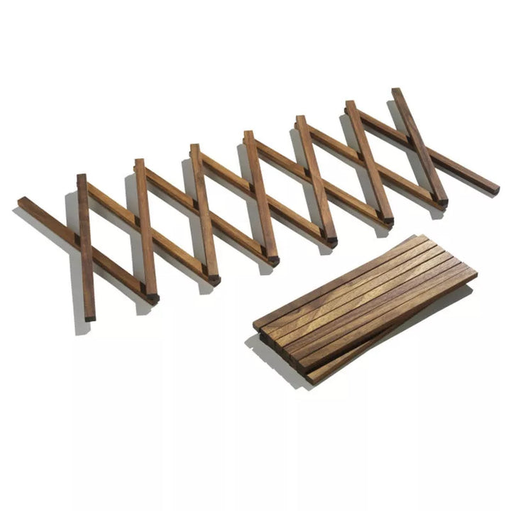 Extendable Trivet L – Walnut · up to 80 cm | side by side