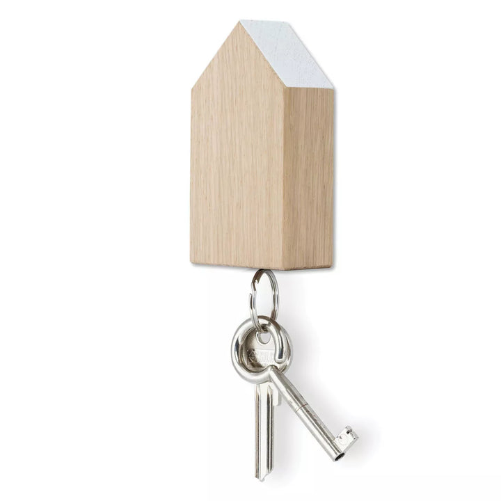 Magnetic Key Holder – Wood · 9 cm | side by side