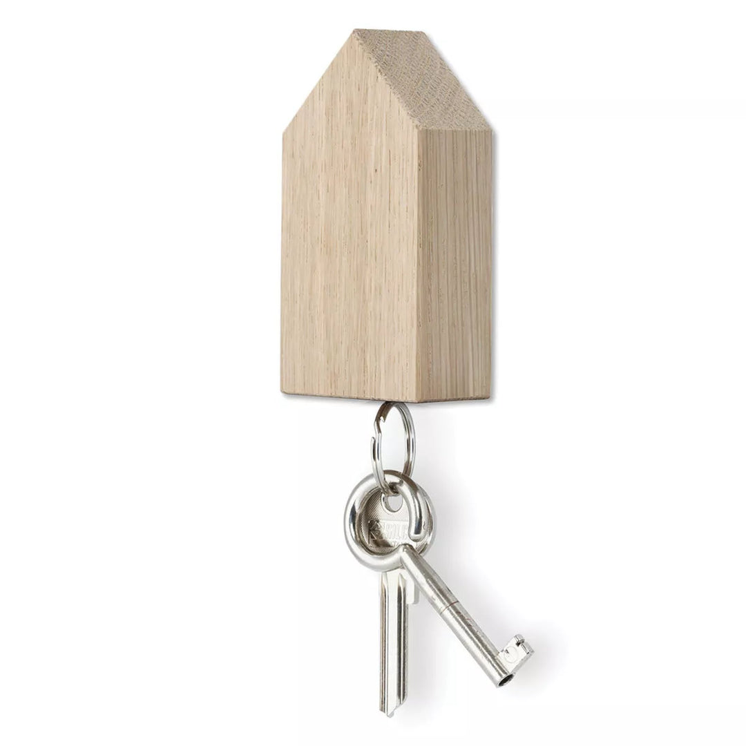 Magnetic Key Holder – Wood · 9 cm | side by side