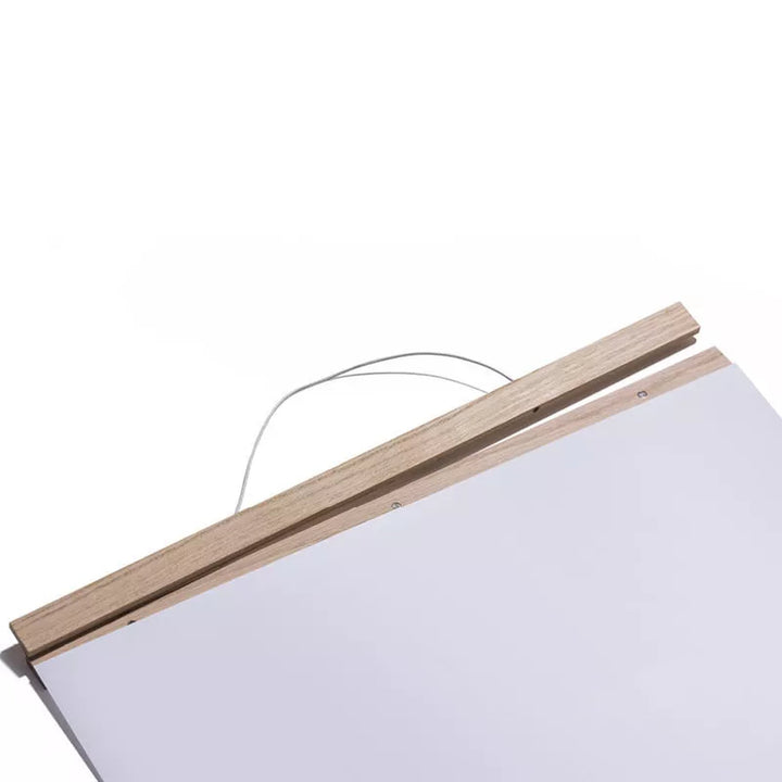 Magnetische Bilderleiste A2 – Eiche · 42 cm | side by side