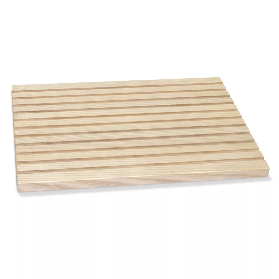 Bread Board & Bread Bag Set – Ash & Linen | side by side
