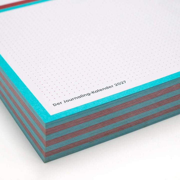 Journaling Calendar "365 neue Seiten von dir" 2027 | Hermann Schmidt