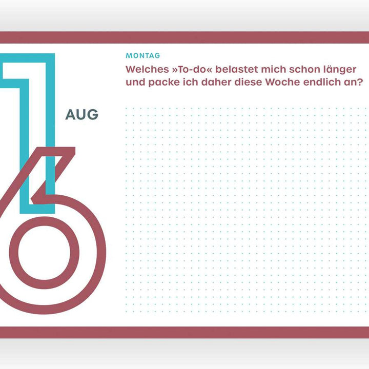 Journaling Calendar "365 neue Seiten von dir" 2027 | Hermann Schmidt