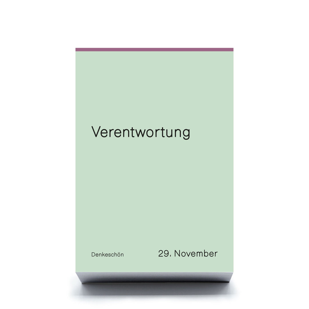 Tischkalender Denkeschön 2027 – 365 Wortspiele | seltmann+söhne