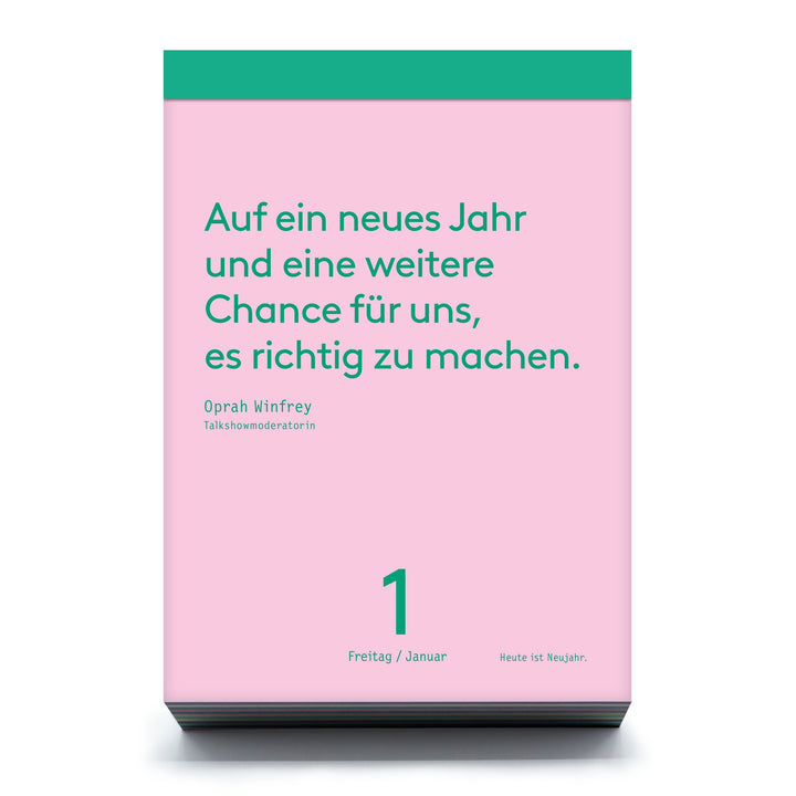 Tischkalender Denkpause 2027 – 365 Zitate | seltmann+söhne