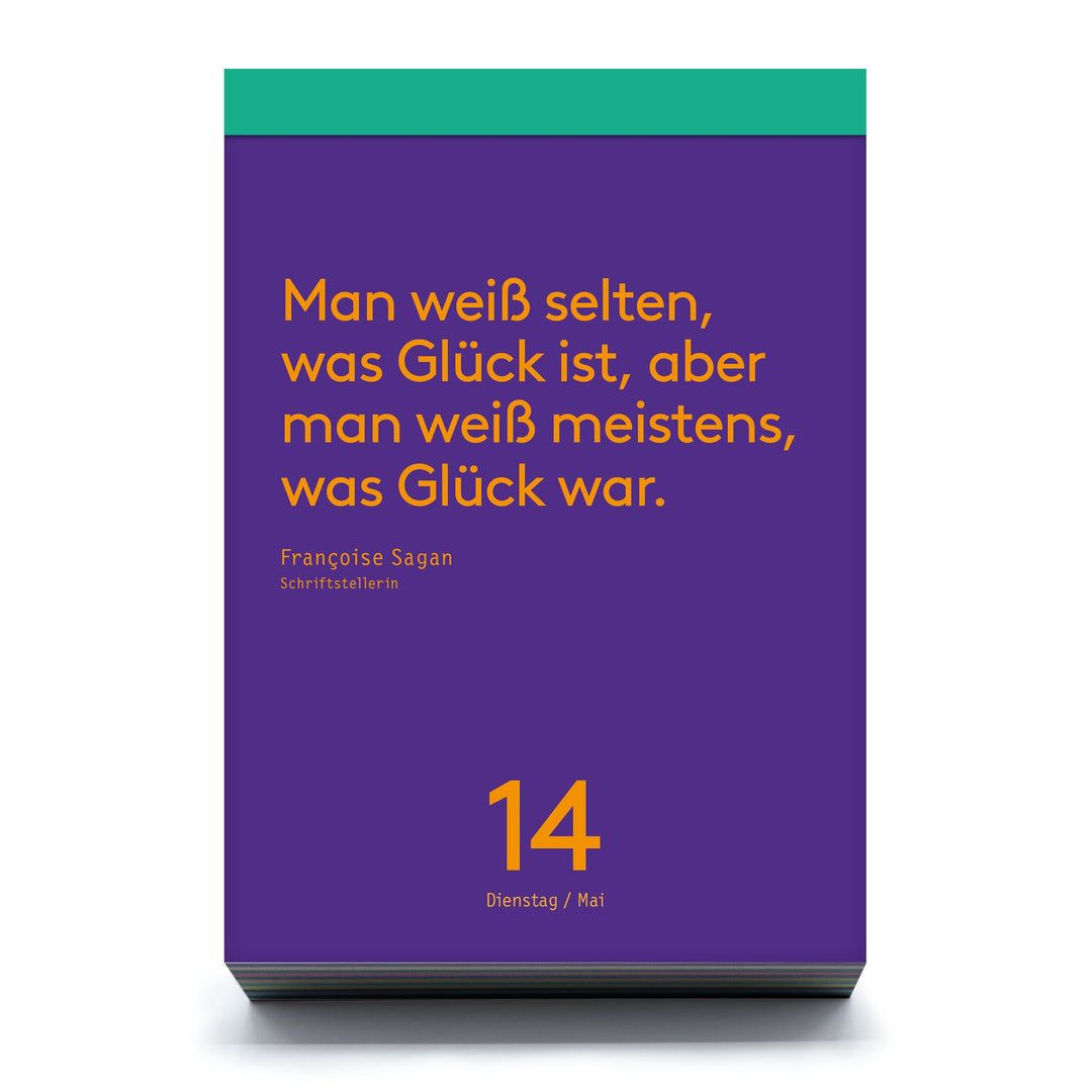 Tischkalender Denkpause 2027 – 365 Zitate | seltmann+söhne