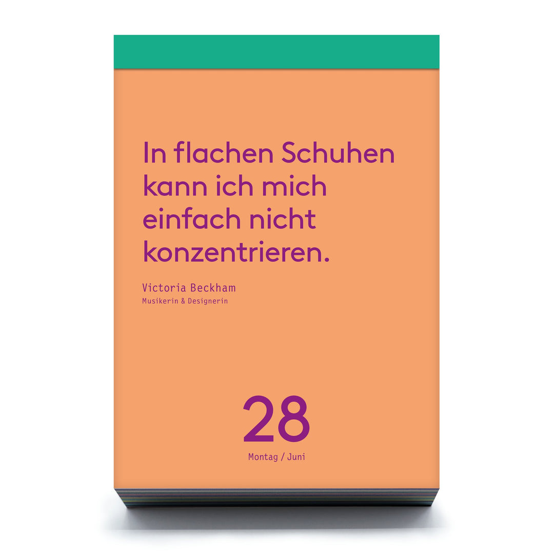 Tischkalender Denkpause 2027 – 365 Zitate | seltmann+söhne