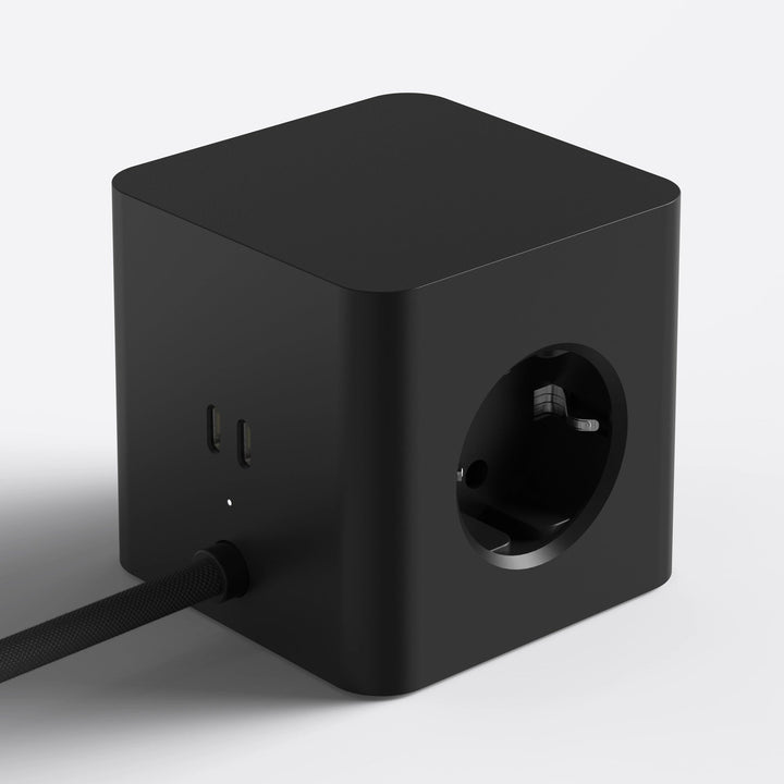 Power Strip Cubical C1 – 3 Sockets with 65 W USB-C | Cords