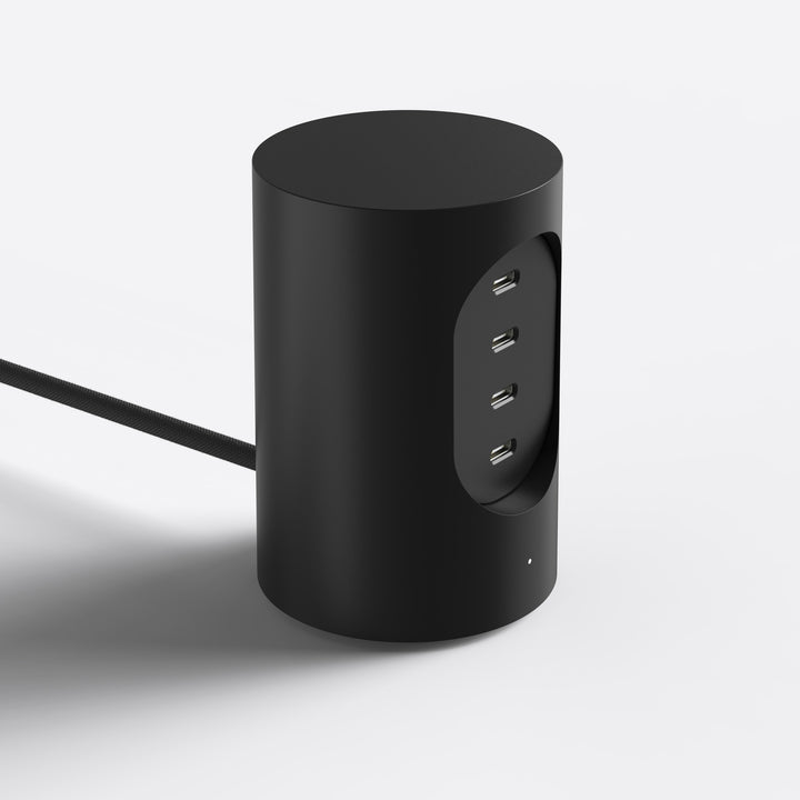 USB-C Ladegerät Cylindric UX1 – 165 W GaN, 4 Ports | Cords