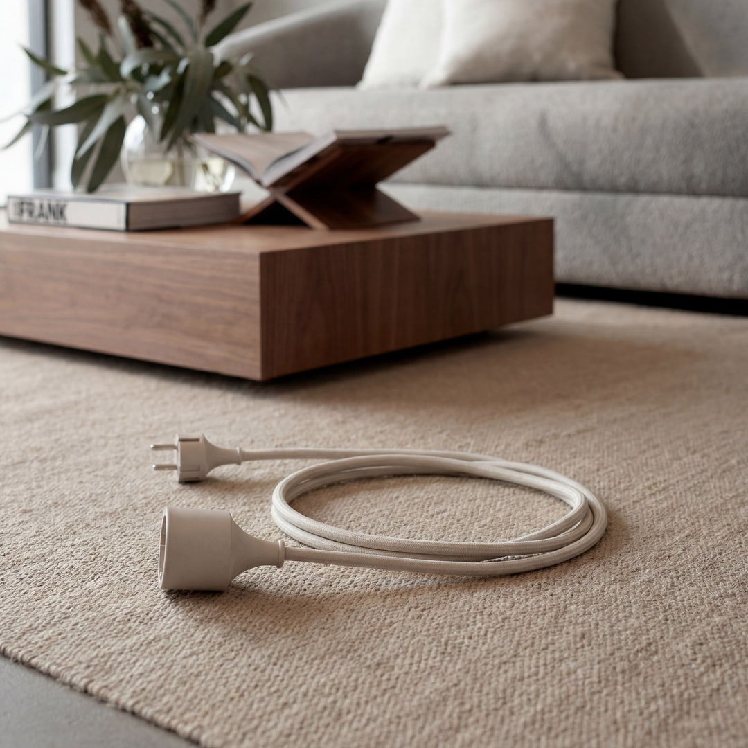 Extension Cord Extend E1 – 3 m Braided Cable, Schuko | Cords