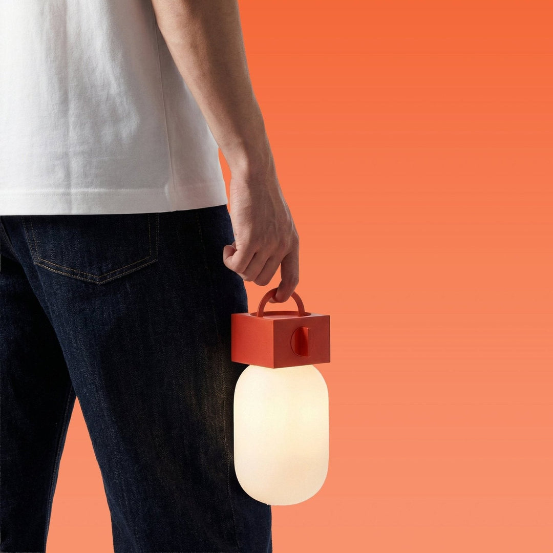 Portable Lamp "POP Light" – Sandstone · 23 cm | Native Union
