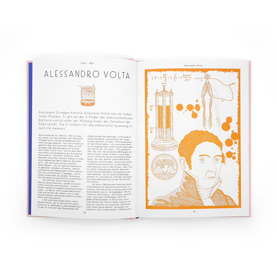 Science Book "Fifty Scientists" – Illustrated · Hardcover | Seltmann