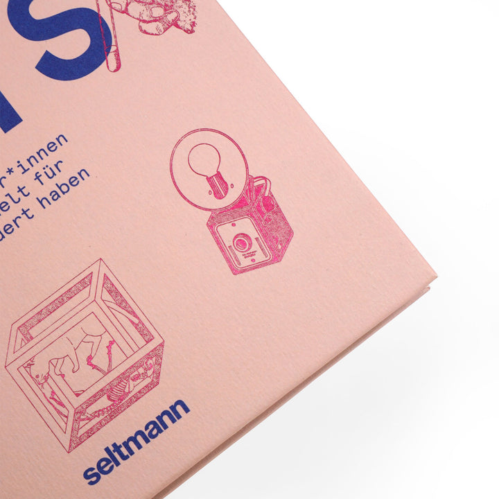 Science Book "Fifty Scientists" – Illustrated · Hardcover | Seltmann