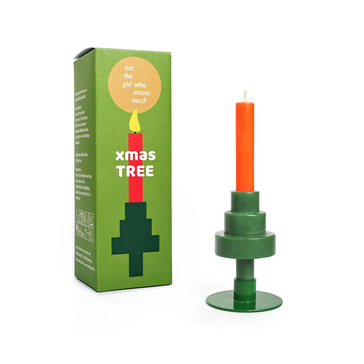 Kerzenset Xmas Tree – Kerze + Halter | not the girl who misses much