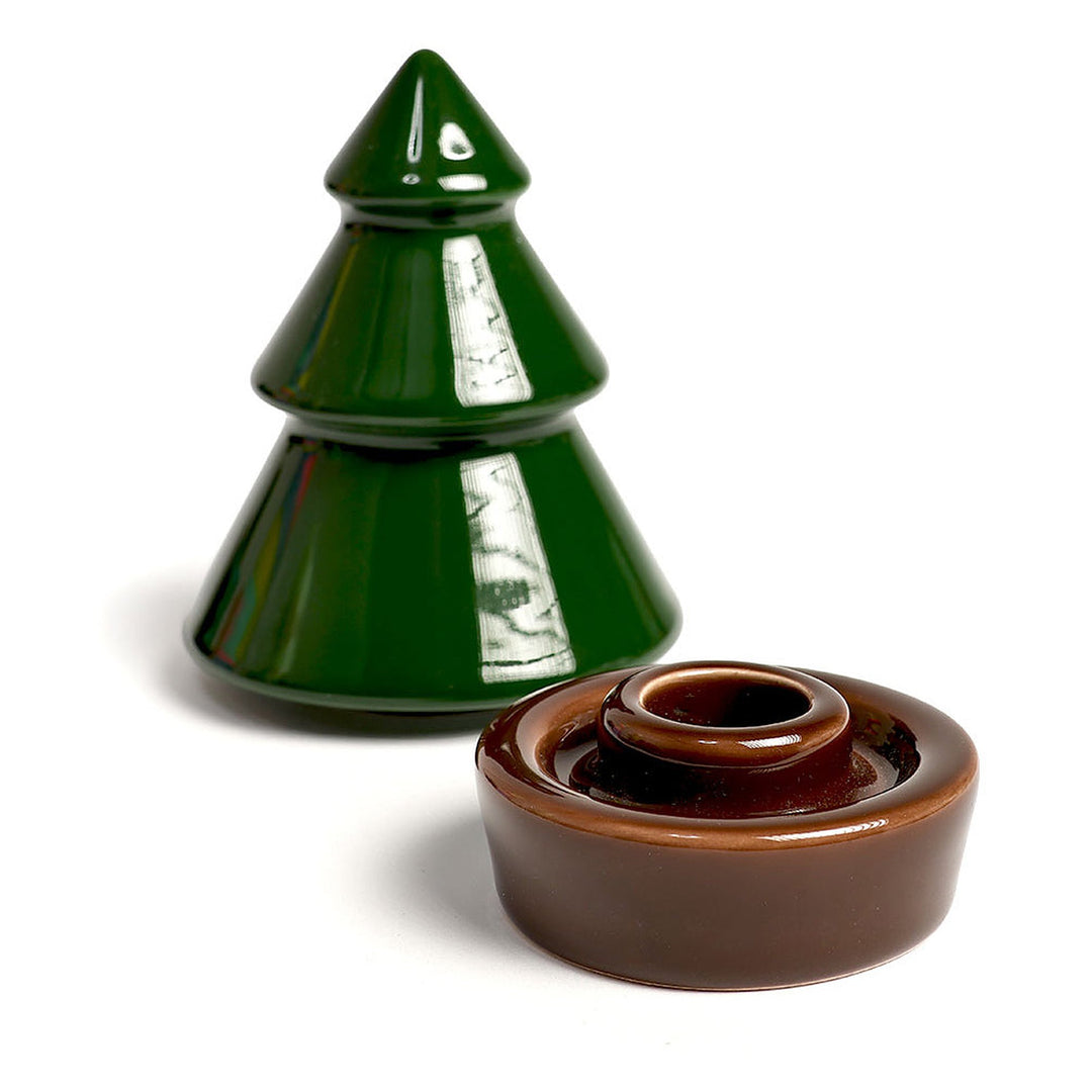 Candle Holder "X Tree" – Emerald | not the girl who misses much