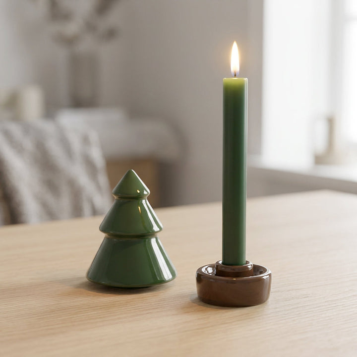 Candle Holder "X Tree" – Emerald | not the girl who misses much
