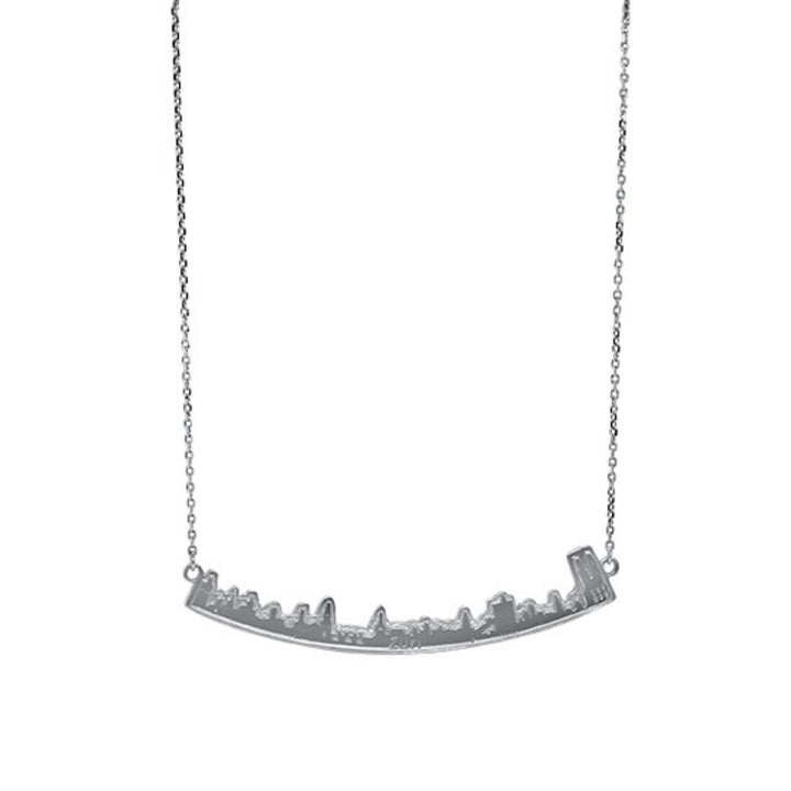 Halskette 'Skyline Zürich Silver'