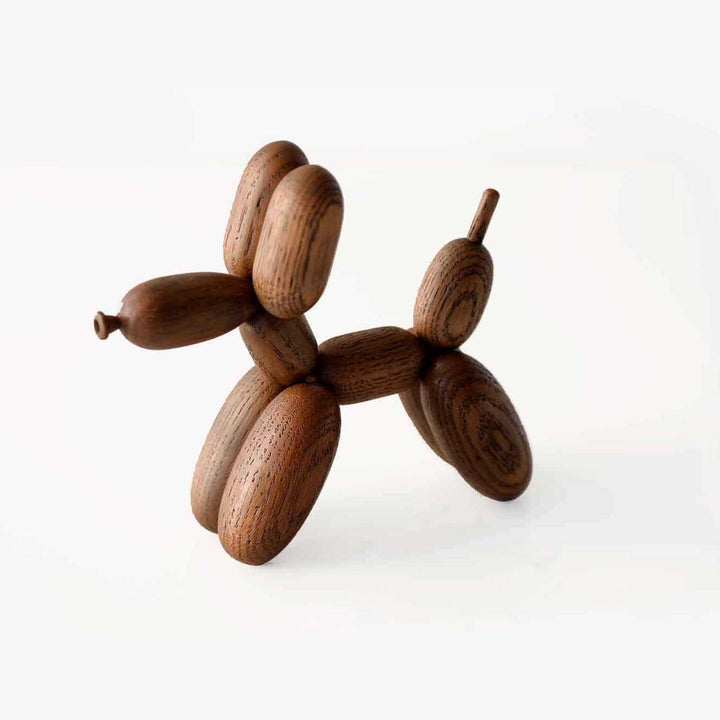 BALLON D’OG | Wooden BALLOON DOG | Smoked Stained Oak | Jakob Burgsø | boyhood