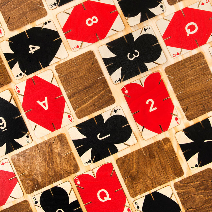 PLYWOOD | Wooden PLAYING CARDS | Donald Corey | Areaware