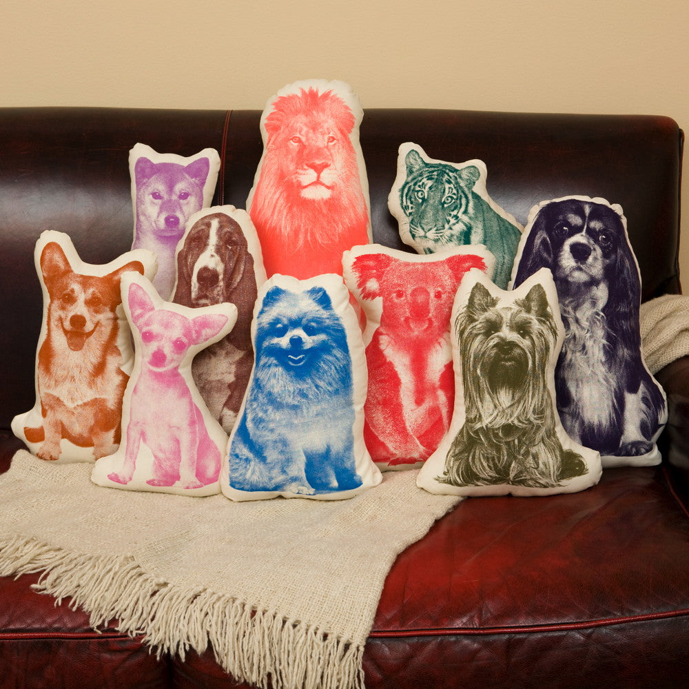 CAT Large Fauna Animal CUSHIONS Ross Menuez Areaware BLICKFANG Designshop