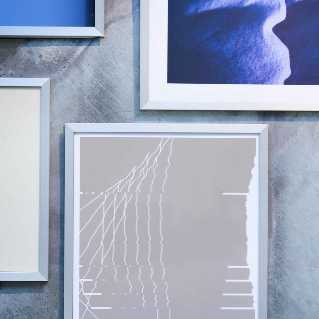 Picture frame - FRAME BRUSHED ALUMINUM | Moebe