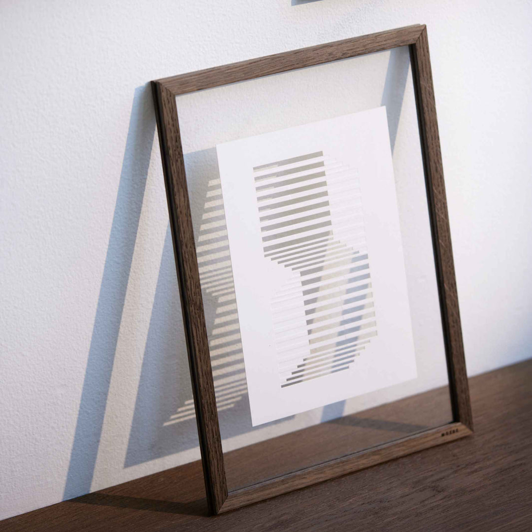 Picture frame - FRAME SMOKED OAK | Moebe