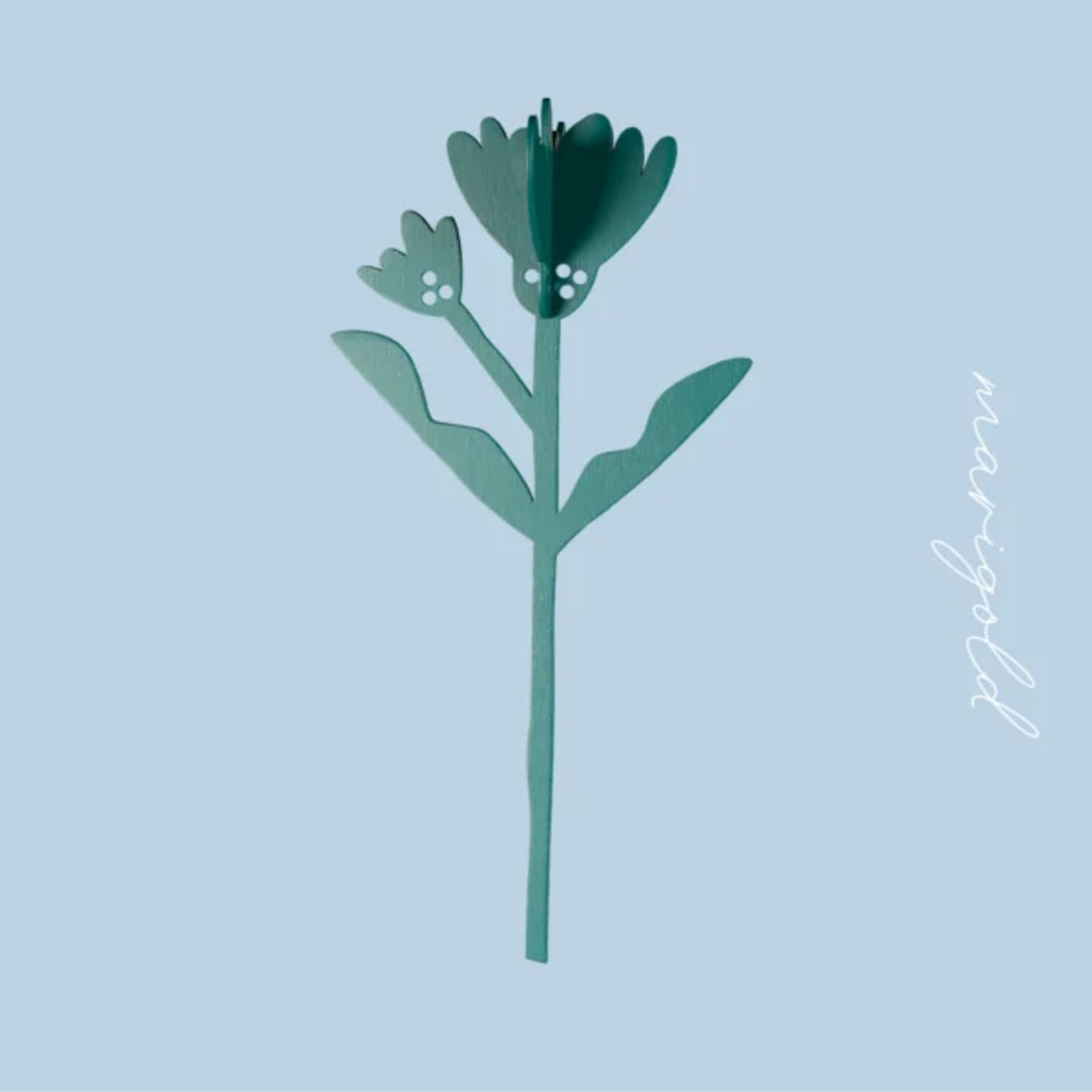 MARIGOLD - Blume aus Holz - Kunstblume - Ringelblume | milin