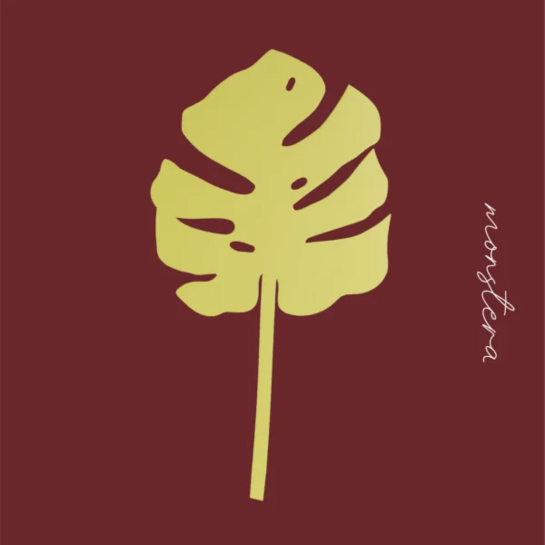 MONSTERA - Blatt aus Holz - Kunstblume | milin