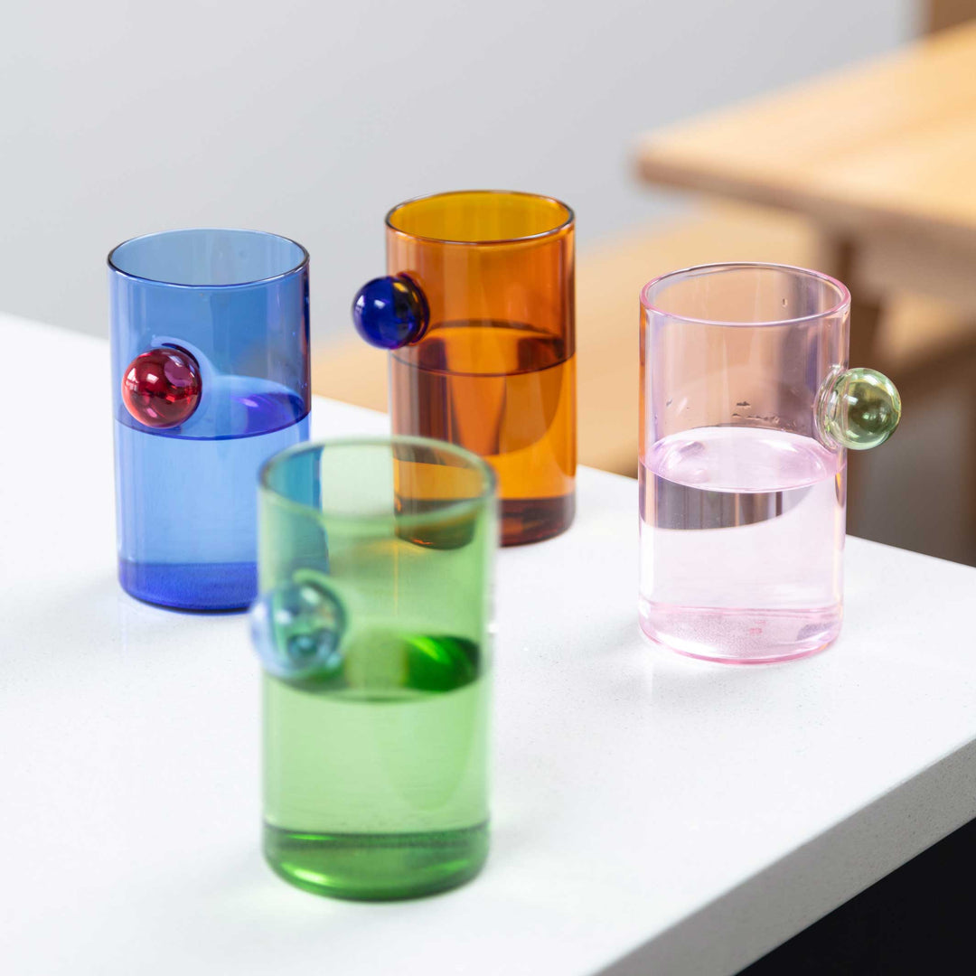 BUBBLE GLASSES - TRINKGLÄSER & kleine VASEN - 11x6 cm