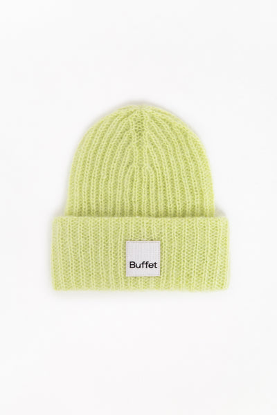 Buffet_Chunky_mohair_beanie_lime