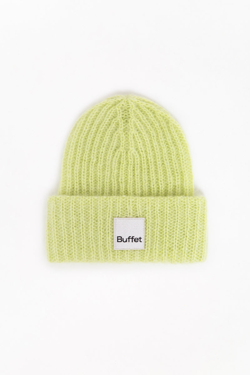 Buffet_Chunky_mohair_beanie_lime
