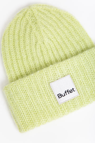 Buffet_Chunky_mohair_beanie_lime