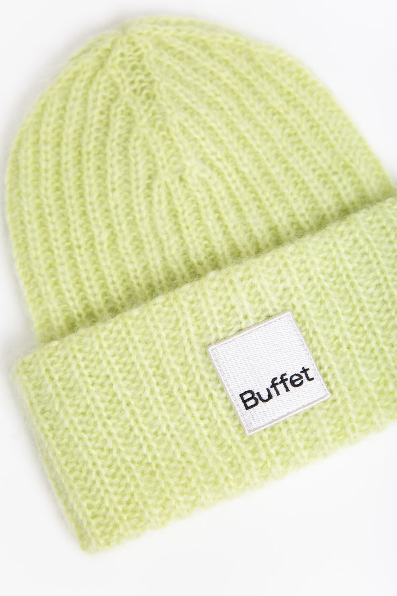 Buffet_Chunky_mohair_beanie_lime