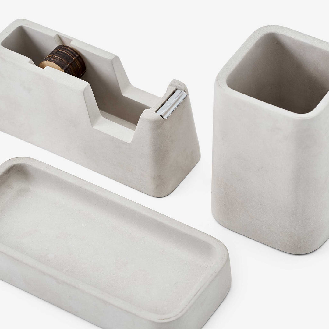 CONCRETE - Beton Schreibtisch Set | Magnus Pettersen | Areaware