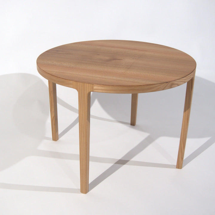 LOHMEYER - Couchtisch aus Ulmenholz - Ø 60cm | Hartholzdesign