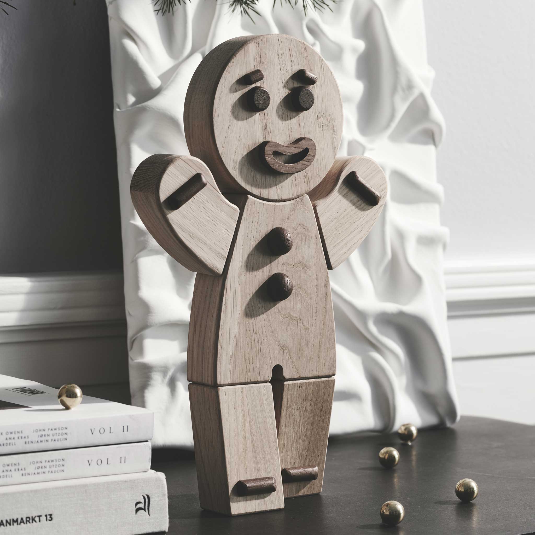 GINGERBREAD MAN - Wood - Oak | Jakob Burgsø | boyhood – BLICKFANG