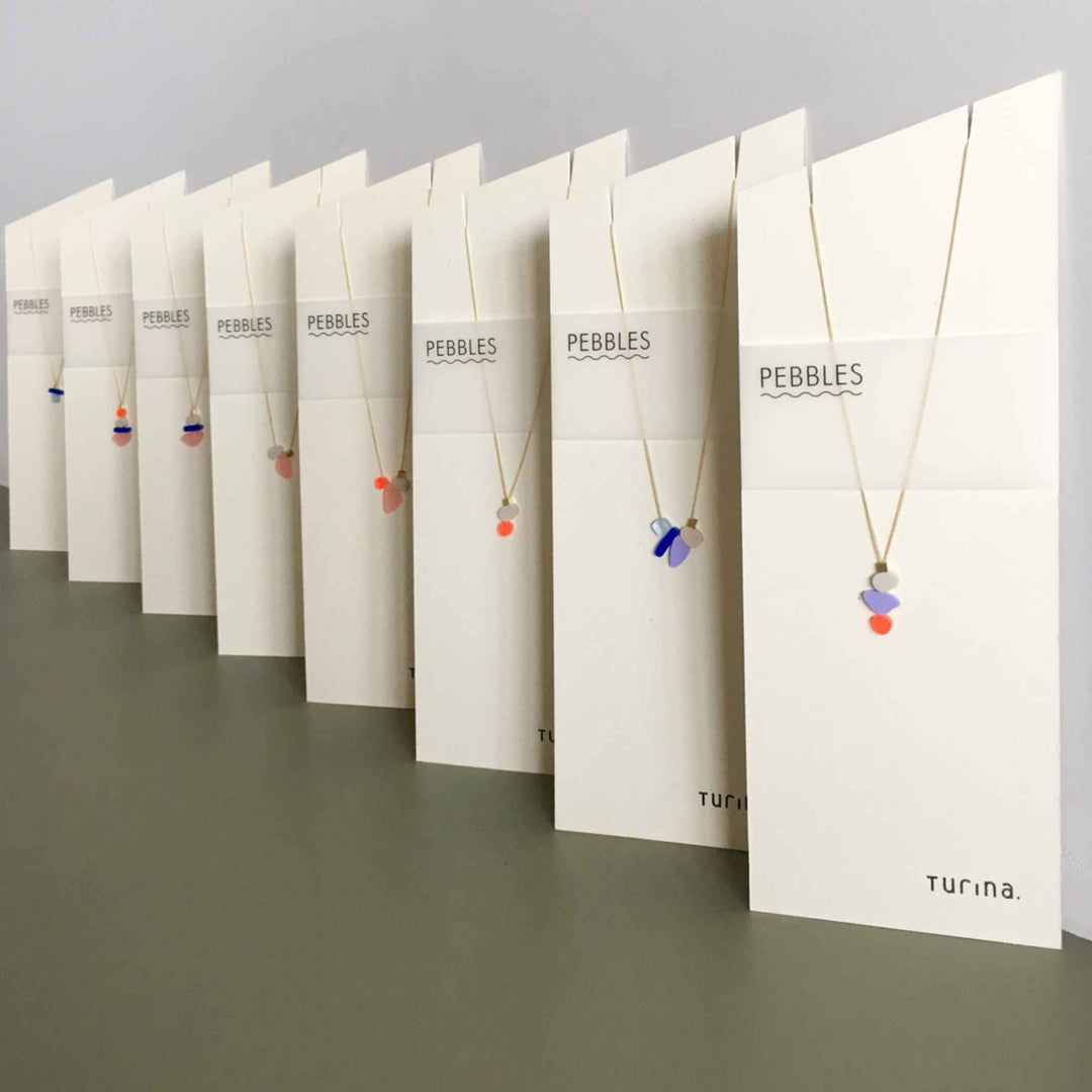 Halskette - PEBBLES | turina. Jewellery